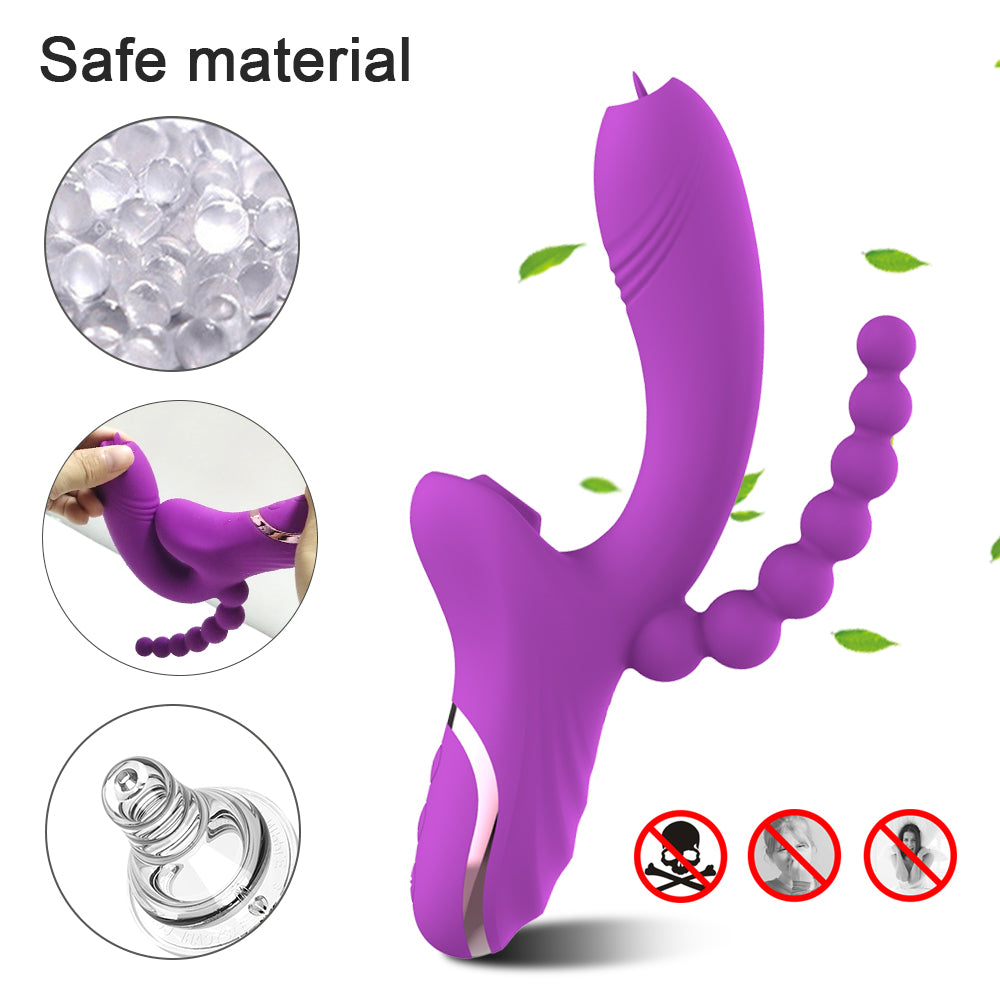 Vibratör Dildo G Noktası Uyarıcı Özellikli 3 in 1  47733347