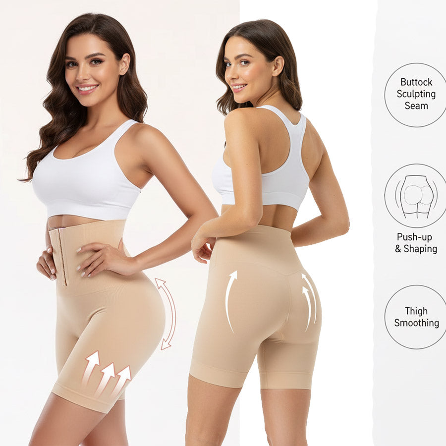 Yüksek Bel Ayarlanabilir Karın Toparlayıcı ve Popo Kaldırıcı Korse Tayt 82059