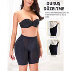 Yüksek Bel Kalça ve Basen Dolgunlaştırıcı Şekillendirici Korse Tayt 78896