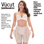 Yüksek Bel Kalça ve Basen Dolgunlaştırıcı Şekillendirici Korse Tayt 78896