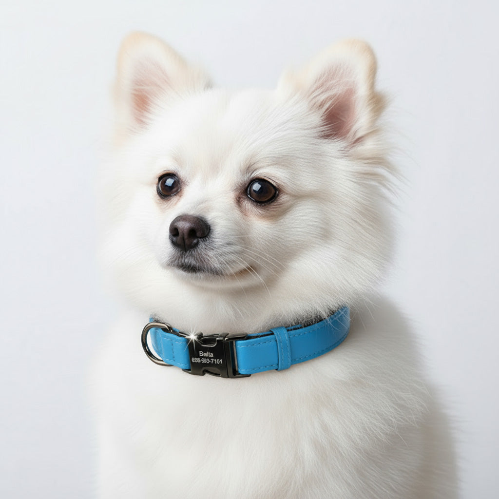 İsimli Deri Köpek Tasması 54377