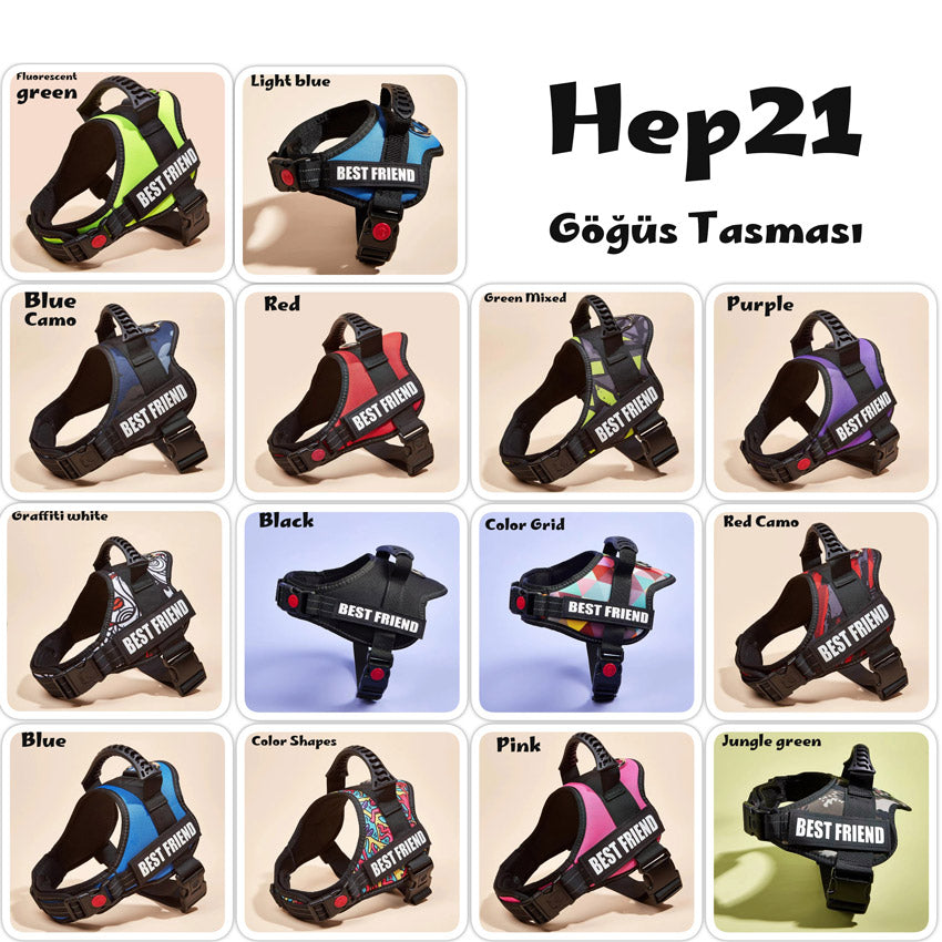 Köpek Göğüs Tasması İSİMLİ Reflective 84076