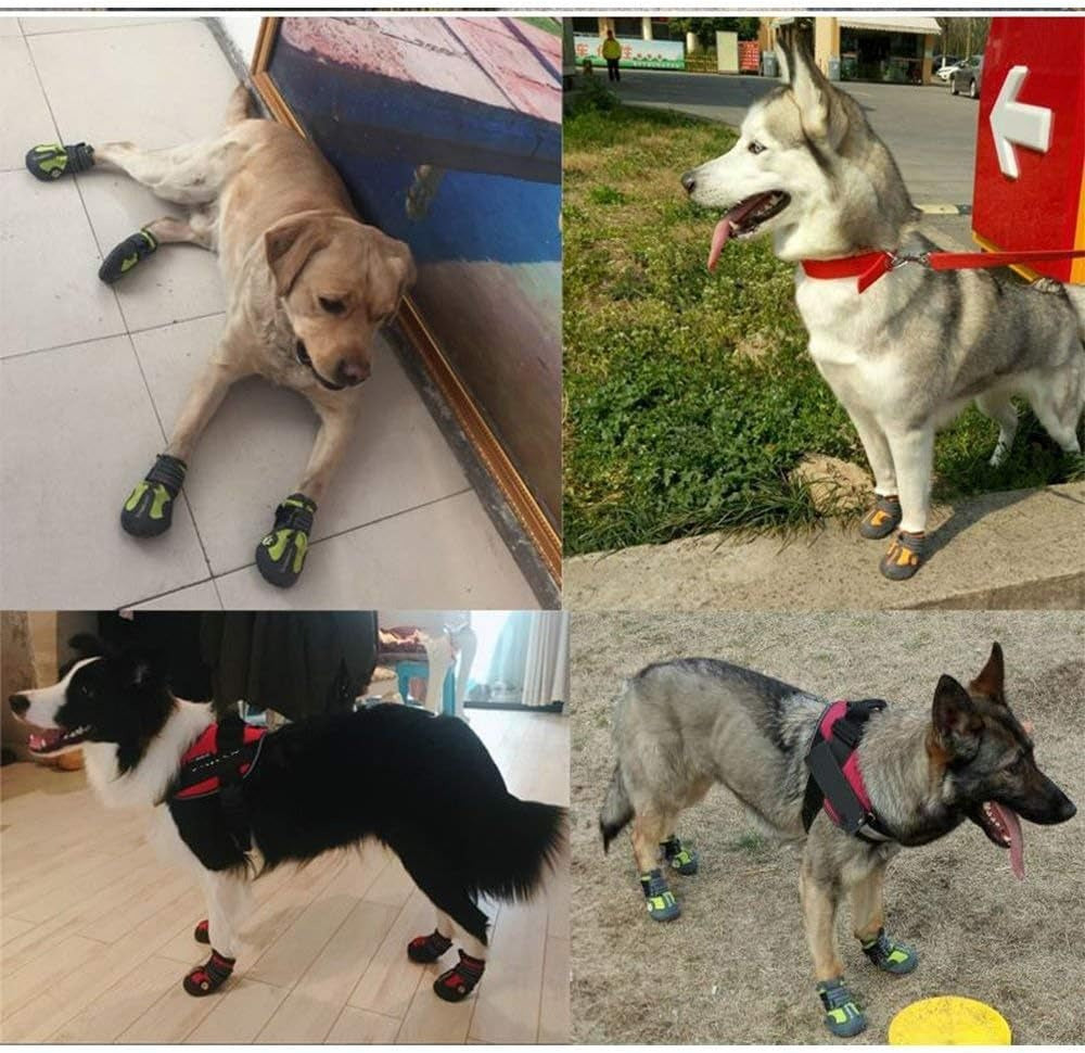 Köpek Ayakkabısı Su Geçirmez Kaydırmaz Yansıtıcı 631602