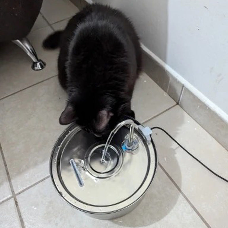 Paslanmaz Çelik Kedi ve Köpek Su Pınarı 71607