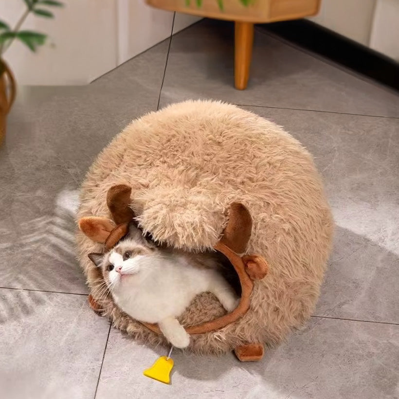 Kedi Yatağı Sıcak Kedi Uyku Tulumu 40461