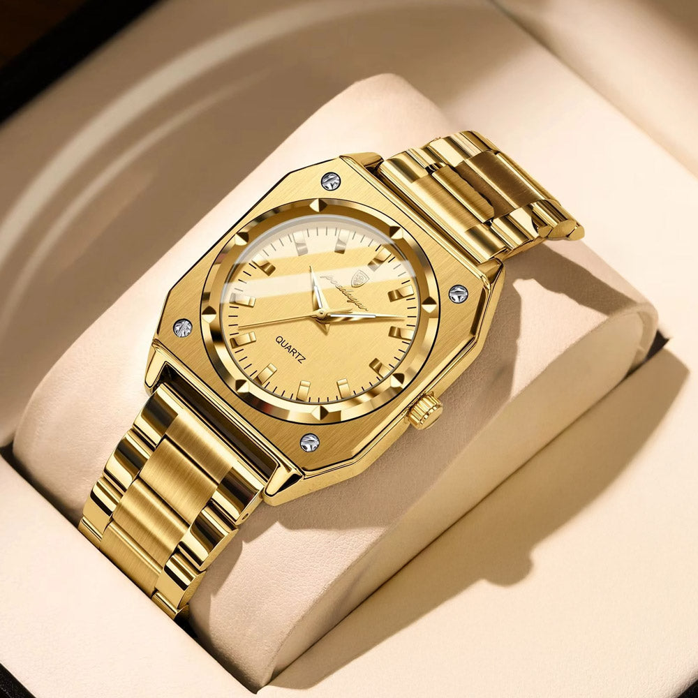 Kadın Saati Sekizgen Kasa Lüks ve Zarif 42444