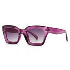 Kare Güneş Gözlüğü - Unisex Retro Moda Tasarım UV400 Korumalı 52698