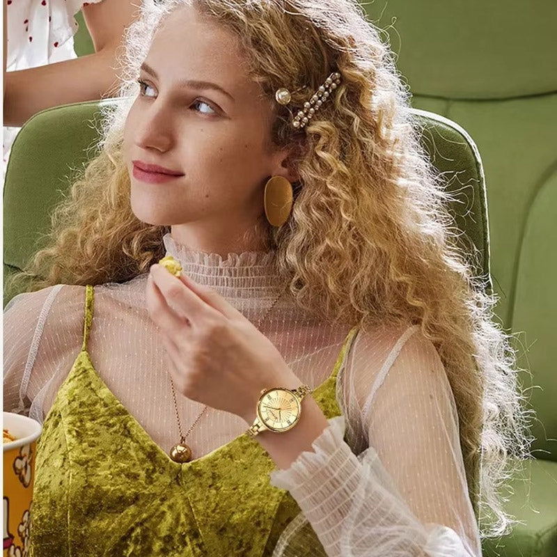 Kadın Saati  Kristal Detaylı  75416