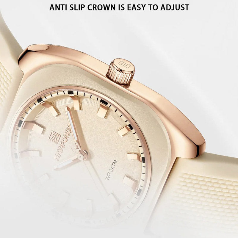 Kadın Saati Quartz Silicone Strap 20928