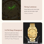 Kadın Saati Sekizgen Kasa Lüks ve Zarif 42444