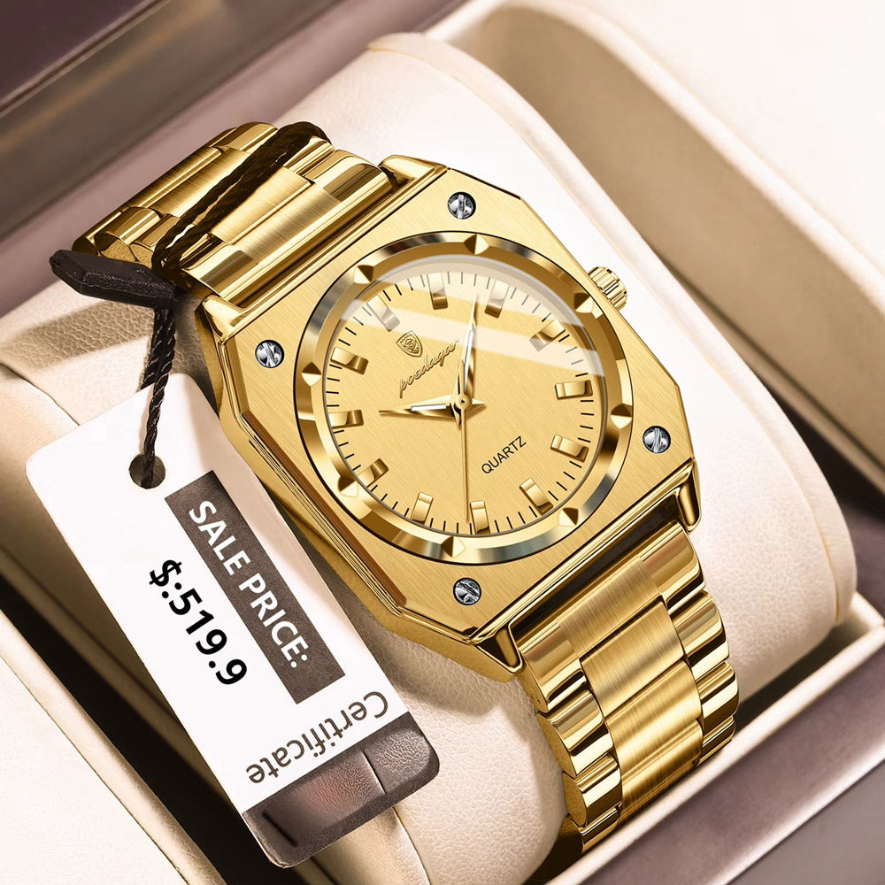 Kadın Saati Sekizgen Kasa Lüks ve Zarif 42444