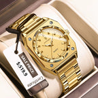 Kadın Saati Sekizgen Kasa Lüks ve Zarif 42444