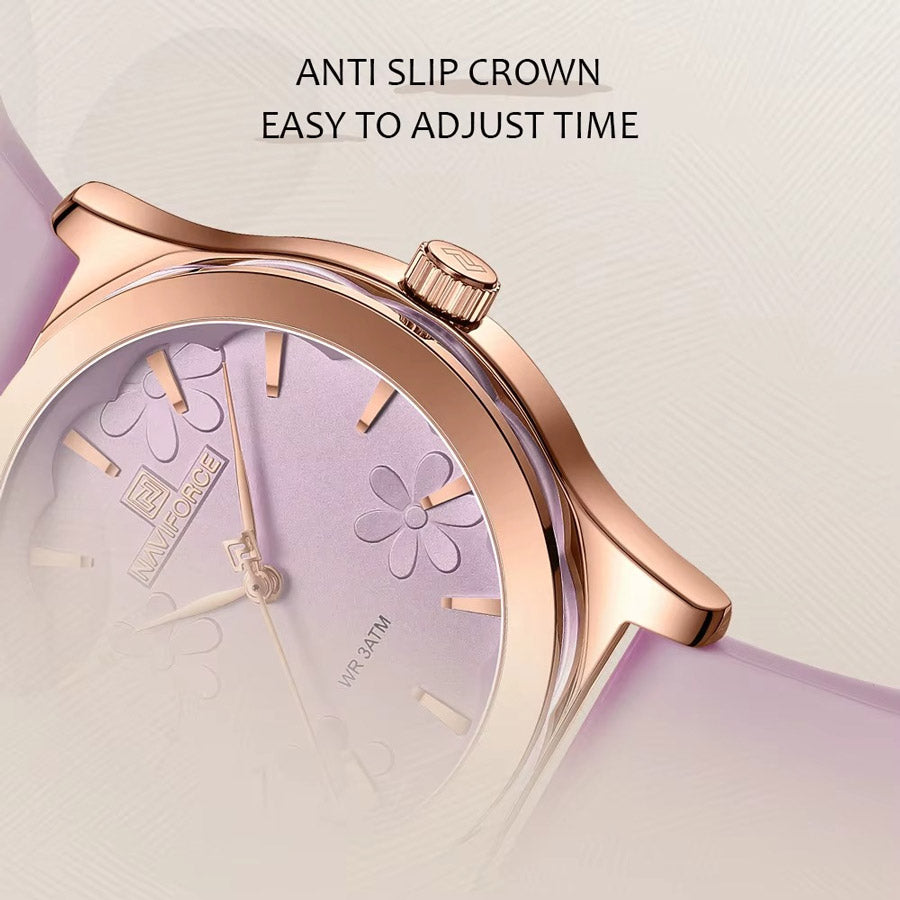 Kadın Saati Quartz Flower Dial 20382