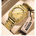 Kadın Saati Sekizgen Kasa Lüks ve Zarif 42444