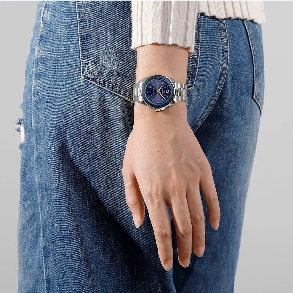 Kadın Saati Quartz Wristwatch Double Snap 53412