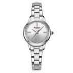 Kadın Saati Klasik Zarafet: Paslanmaz Çelik 39114