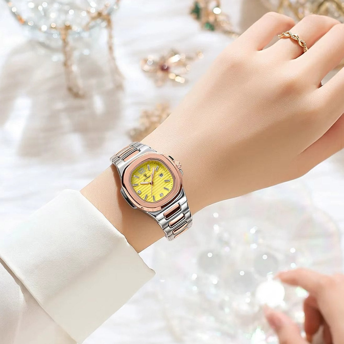 Kadın Saati Paslanmaz Çelik 75166