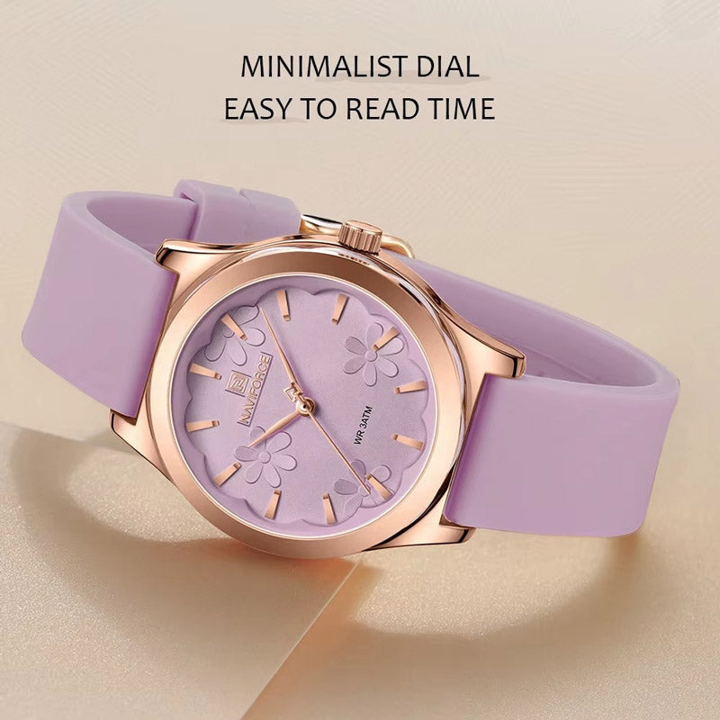 Kadın Saati Quartz Flower Dial 20382