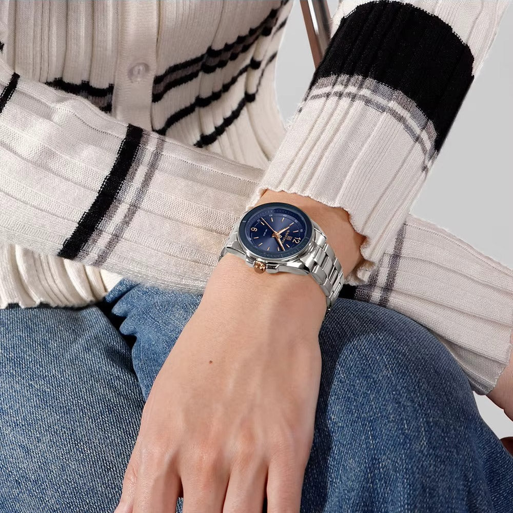 Kadın Saati Quartz Wristwatch Double Snap 53412