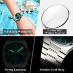 Kadın Saati Paslanmaz Çelik Lüks Klasik 47539