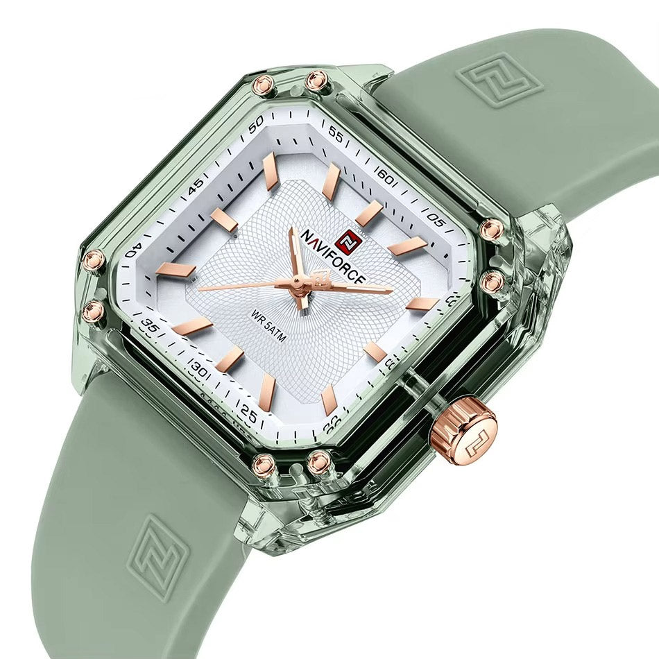 Kadın Saati Quartz Şeffaf Kasa 36812