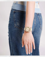 Kadın Saati Quartz Silicone Strap 20928