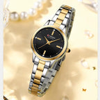 Kadın Saati Klasik Zarafet: Paslanmaz Çelik 39114