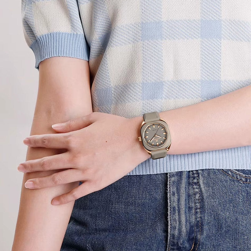 Kadın Saati Quartz Silicone Strap 20928