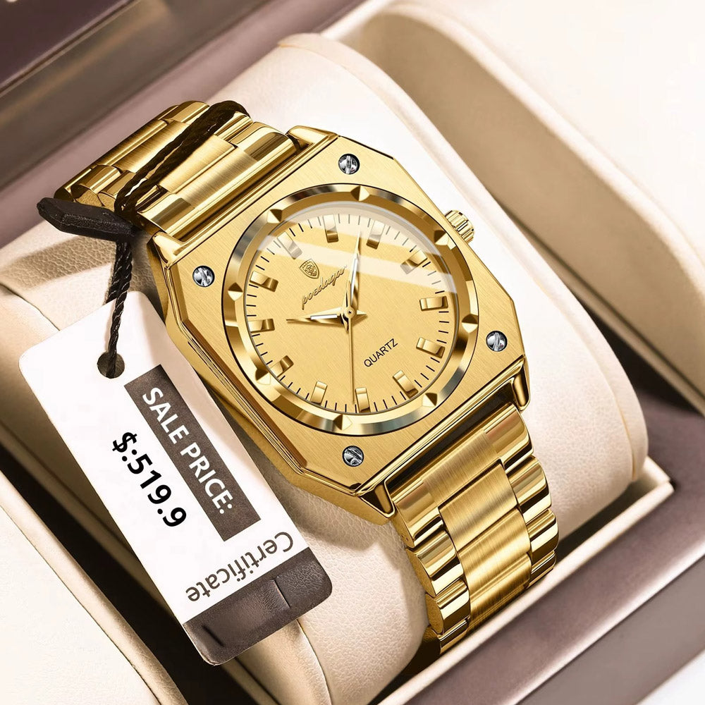 Kadın Saati Sekizgen Kasa Lüks ve Zarif 42444