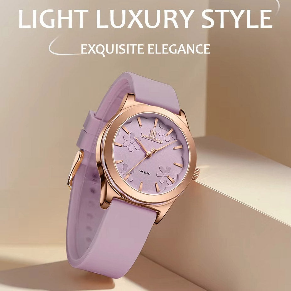 Kadın Saati Quartz Flower Dial 20382