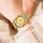 Kadın Saati Sekizgen Kasa Lüks ve Zarif 42444