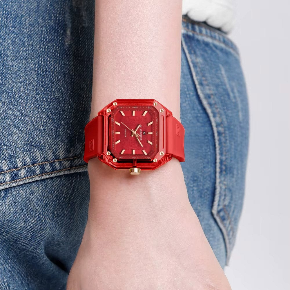 Kadın Saati Quartz Şeffaf Kasa 36812