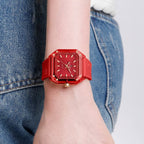 Kadın Saati Quartz Şeffaf Kasa 36812