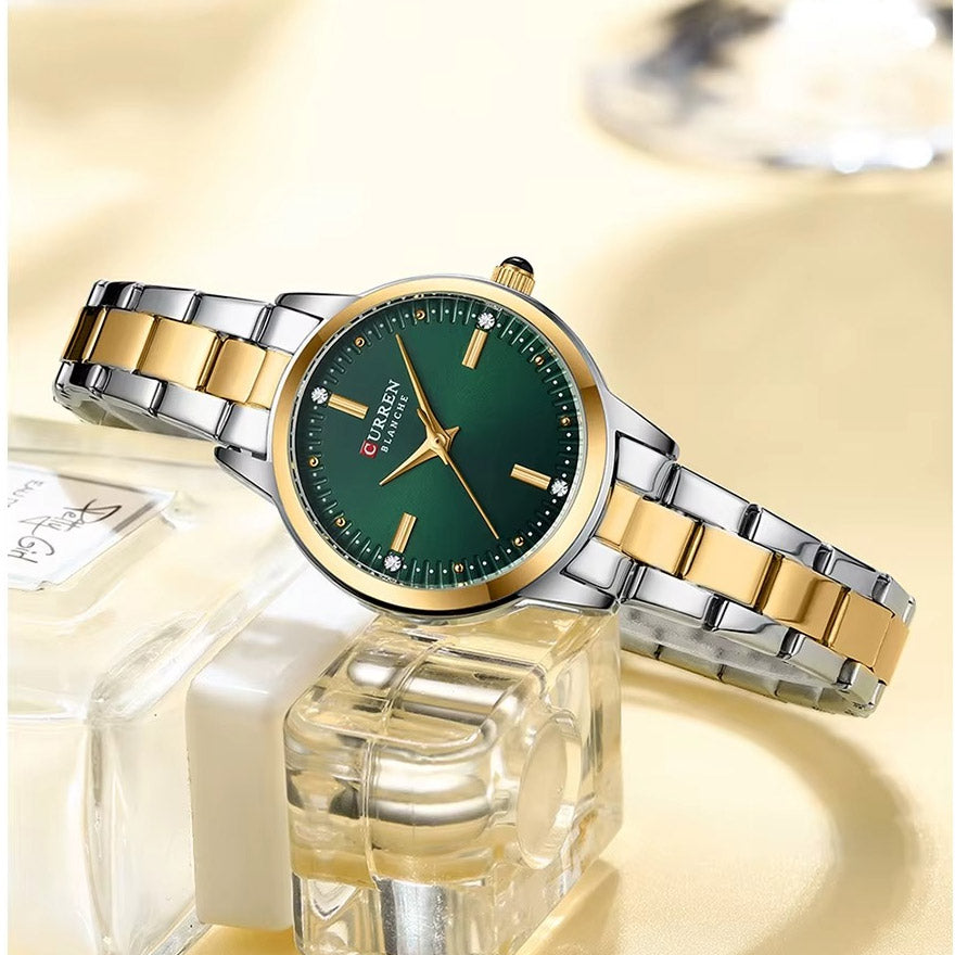 Kadın Saati Klasik Zarafet: Paslanmaz Çelik 39114