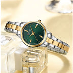 Kadın Saati Klasik Zarafet: Paslanmaz Çelik 39114