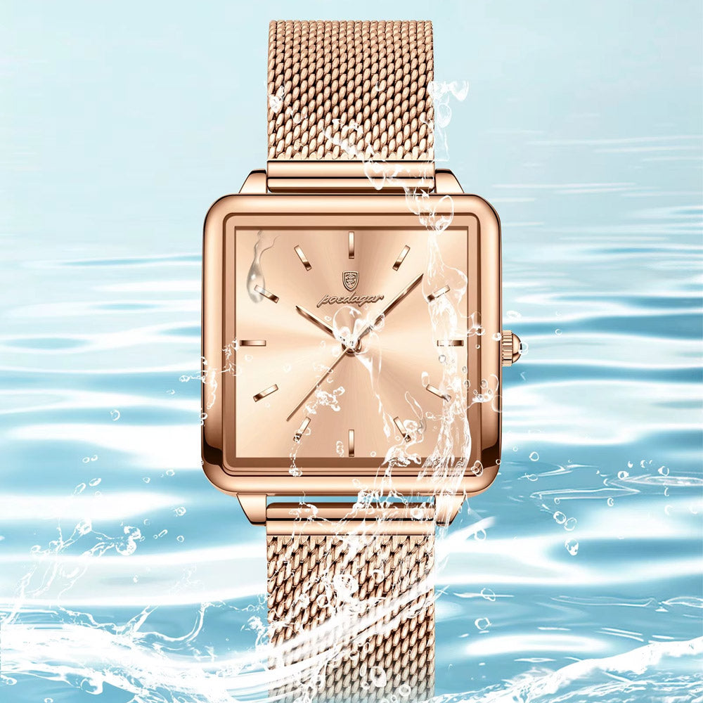 Kadın Saati Zarif Kare Kadranlı 60285