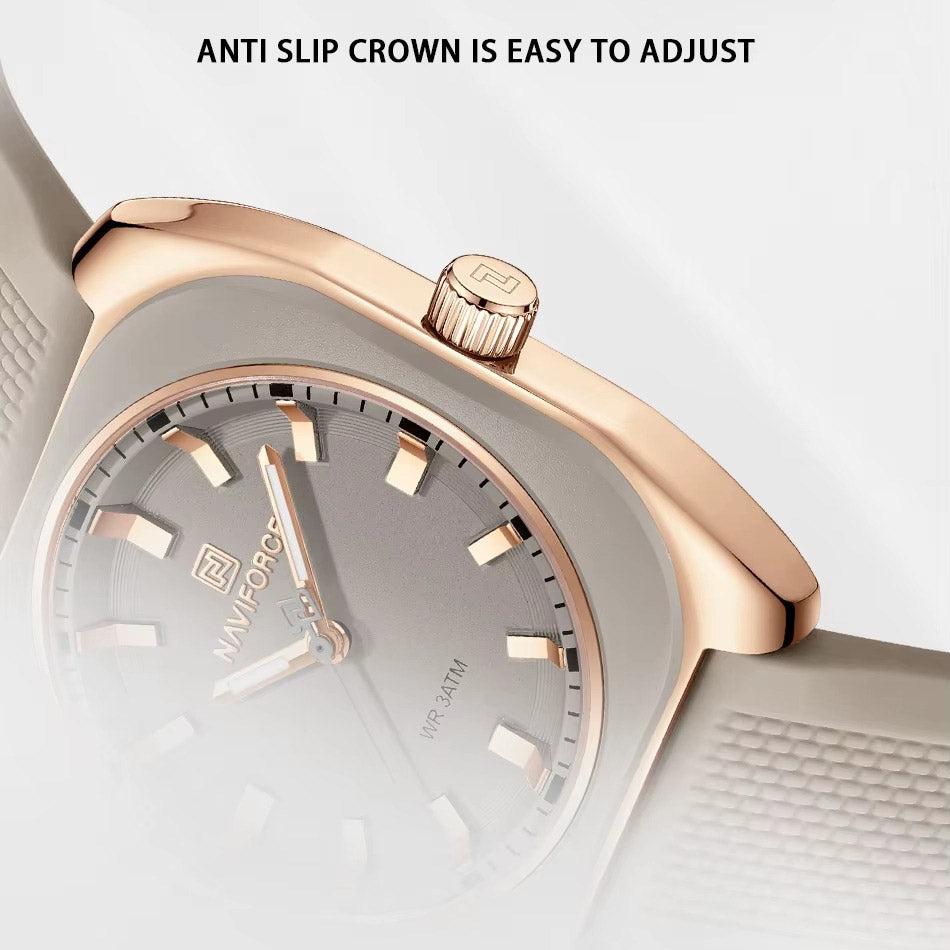 Kadın Saati Quartz Silicone Strap 20928