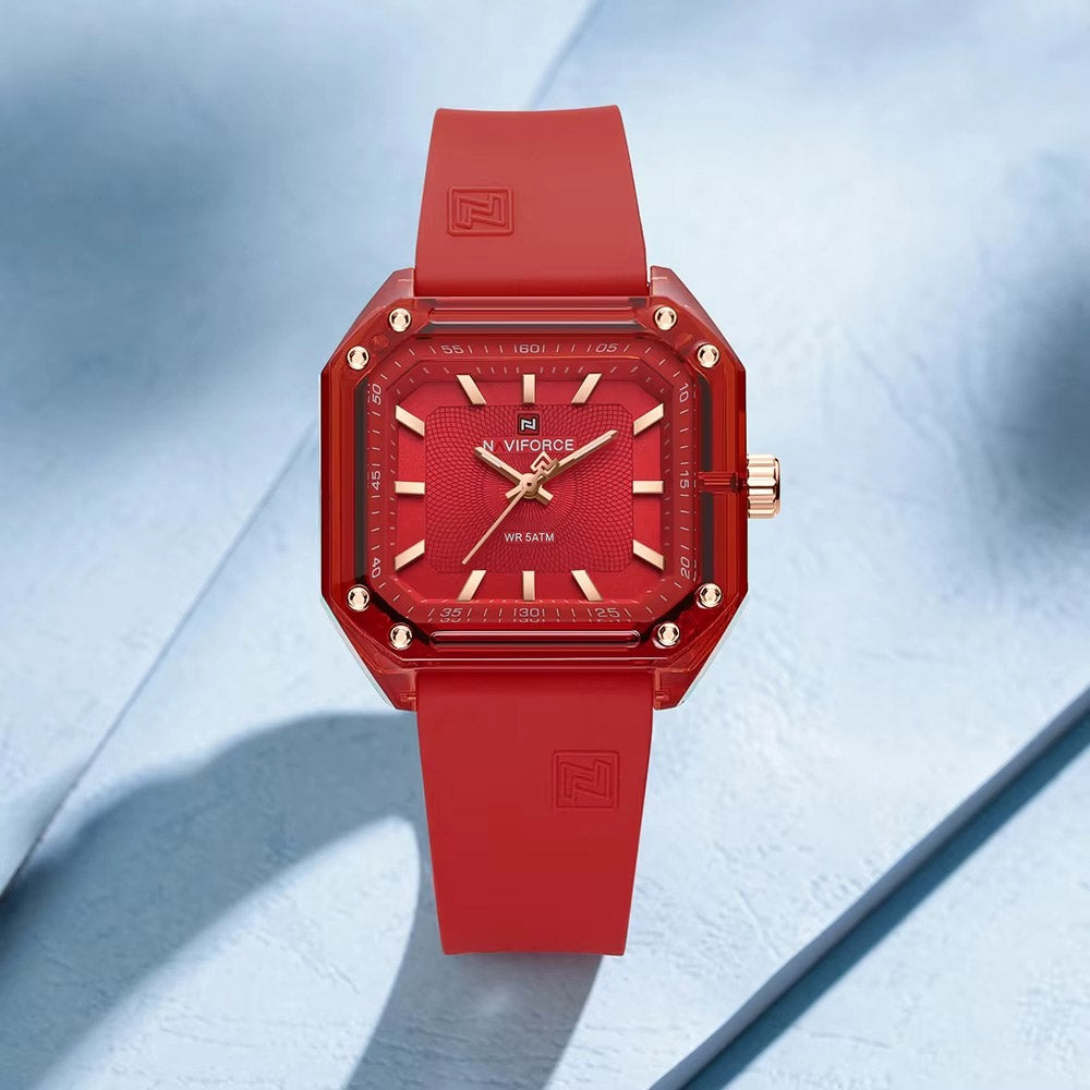 Kadın Saati Quartz Şeffaf Kasa 36812