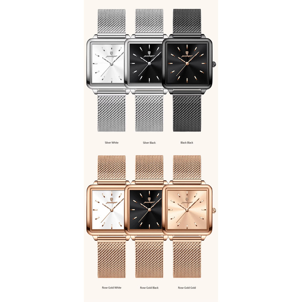 Kadın Saati Zarif Kare Kadranlı 60285