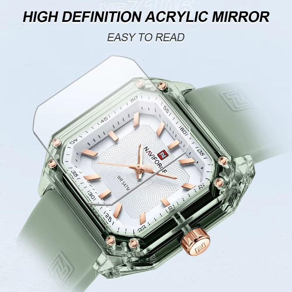 Kadın Saati Quartz Şeffaf Kasa 36812