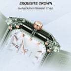 Kadın Saati Quartz Şeffaf Kasa 36812