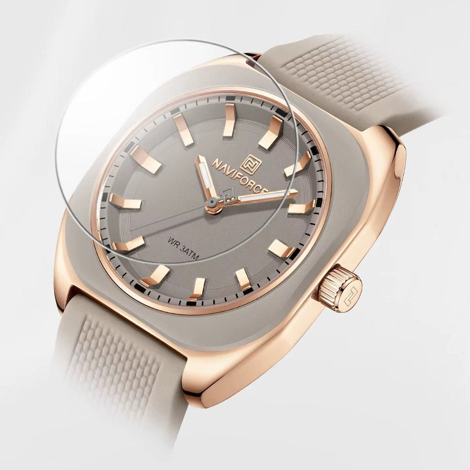 Kadın Saati Quartz Silicone Strap 20928