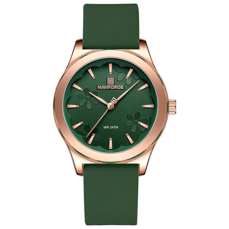 Kadın Saati Quartz Flower Dial 20382