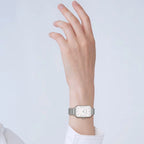 Kadın Saati Dikdörtgen Kasa Minimalist 94200