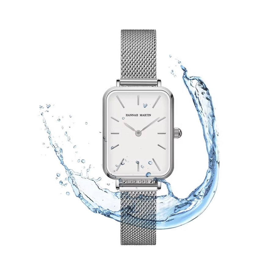 Kadın Saati Dikdörtgen Kasa Minimalist 94200