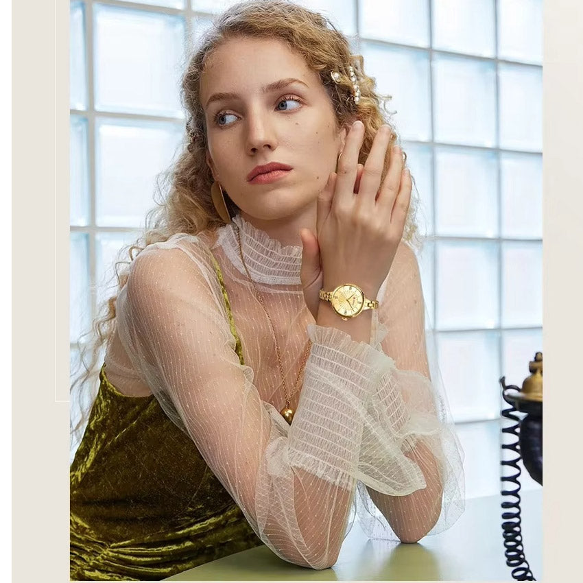 Kadın Saati  Kristal Detaylı  75416