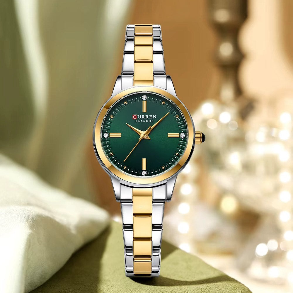 Kadın Saati Klasik Zarafet: Paslanmaz Çelik 39114