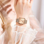 Kadın Saati Zarif Kare Kadranlı 60285