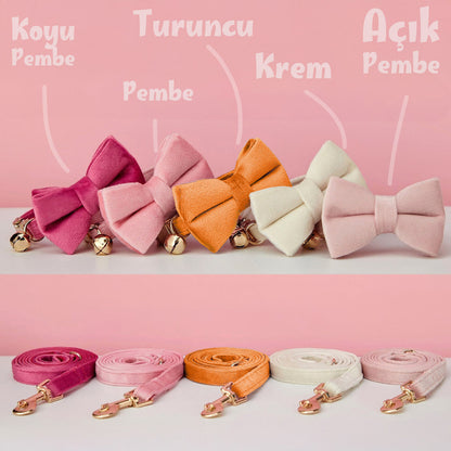 Kedi tasması Kadife İsimli Zilli 79118