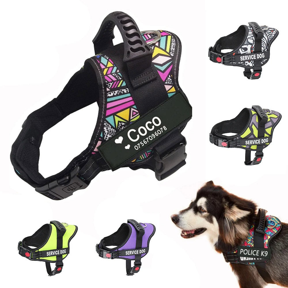Köpek Göğüs Tasması İSİMLİ Reflective 84076